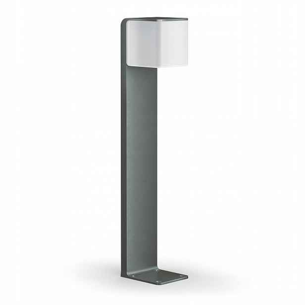 Osvětlovací sloupek čtvercový Steinel Led zdroj 63,3 cm stříbrný