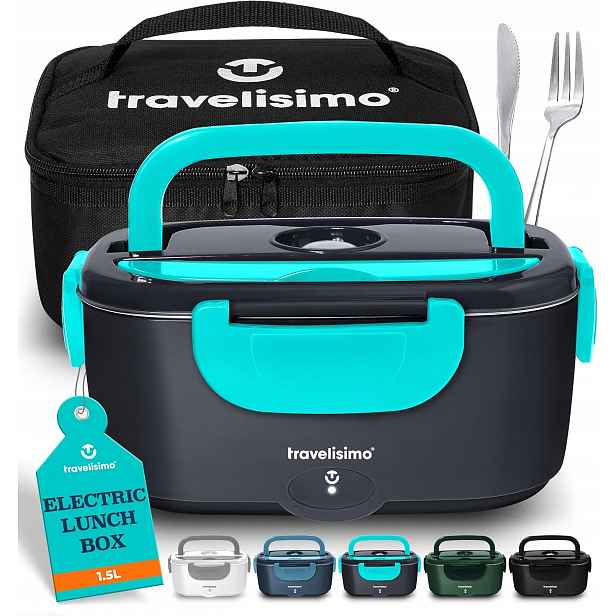 Travelisimo Elektrický Krabička 1,5L 80W 220V/12V/24V