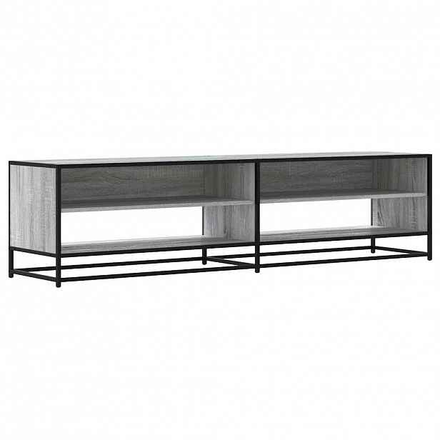 vidaXL TV skříňka šedá sonoma 180,5 x 40 x 46 cm kompozitní dřevo