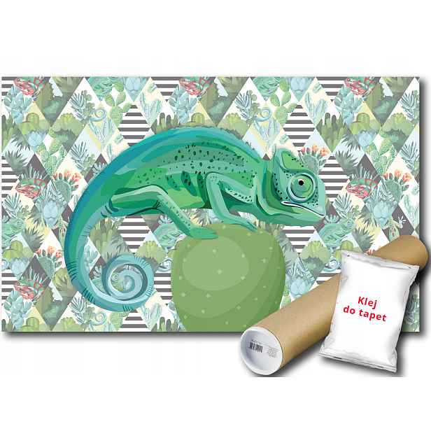 Vliesová fototapeta Chameleon ještěrka 254x184