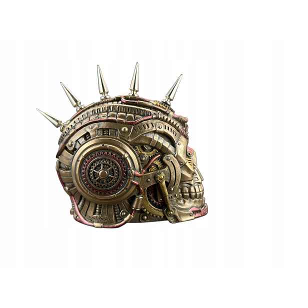 Šperkovnice ve tvaru lebky Draugra Steampunk Veronese WU78024A4