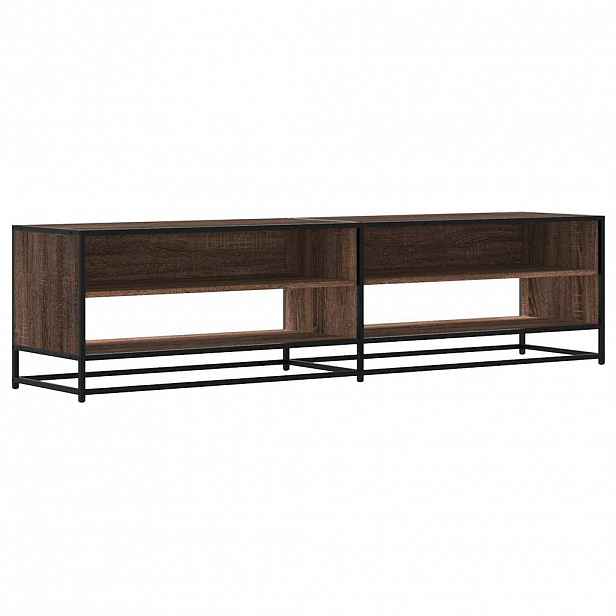 vidaXL TV skříňka hnědý dub 180,5 x 40 x 46 cm kompozitní dřevo