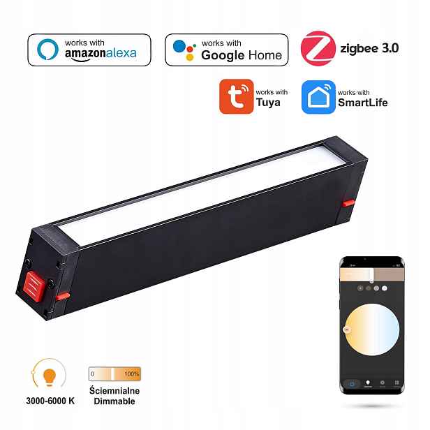 Led reflektor Zigbee Flood 9W Smart Track 230VAC
