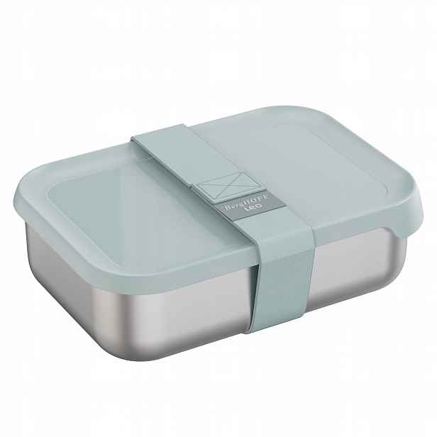 Lunchbox BergHoff ocelová nádoba na jídlo na oběd 1800 ml Leo 22 x 16 cm