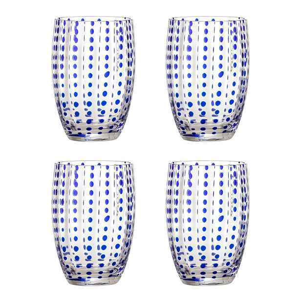 Sklenice v sadě 4 ks 350 ml Brinley – Bloomingville