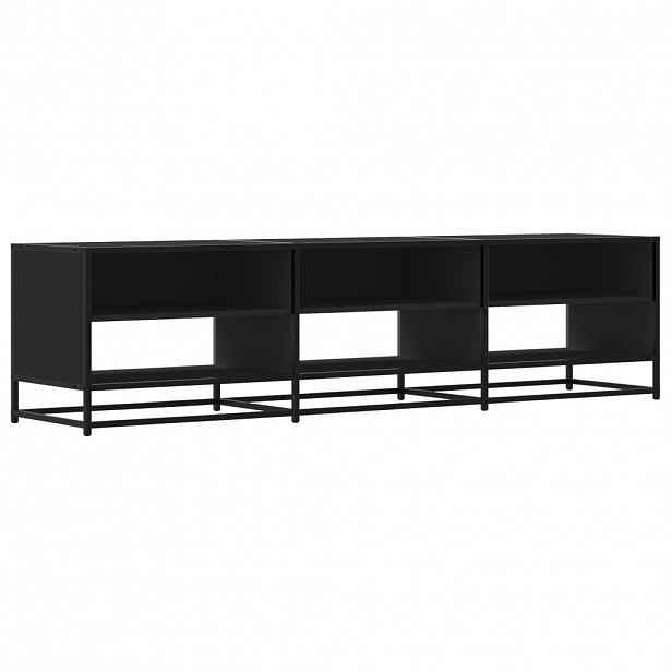 vidaXL TV skříňka černá 180 x 40 x 46 cm kompozitní dřevo
