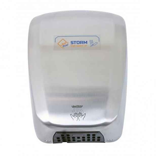 Vysoušeč rukou Jet Dryer STORM matný nerez 8596220006394