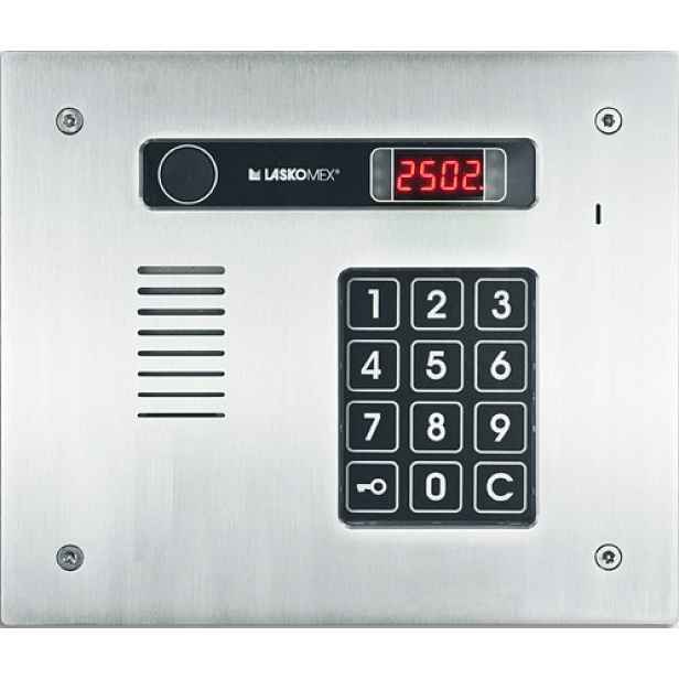 Laskomex CP-2513R Inox Horizontální Rfid audio panel