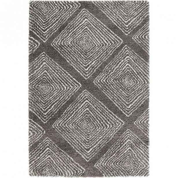 Tmavě šedý koberec Mint Rugs Allure Grey II, 80 x 150 cm