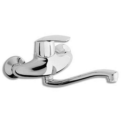Dřezová baterie Novaservis Metalia 56 s otočným ramínkem 150 mm chrom 56070.0