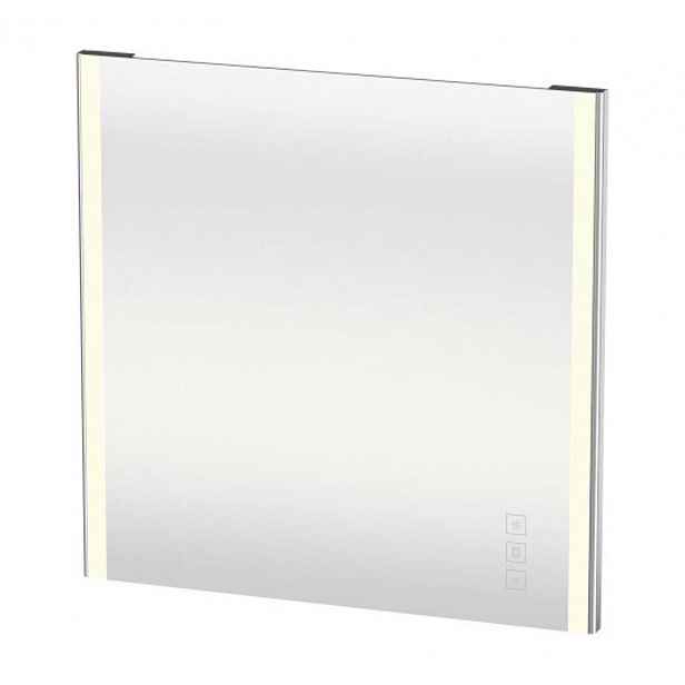 Duravit XSquare - Zrcadlo 80x80 cm, s LED osvětlením a vyhříváním XS7012000000000