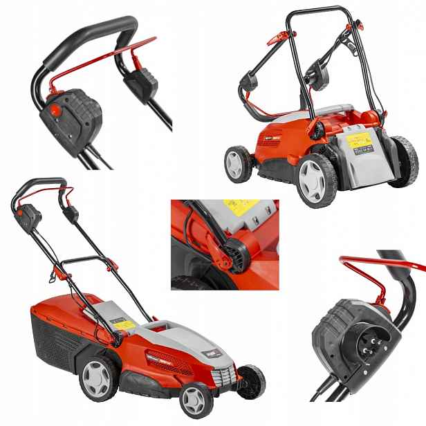 Elektrická sekačka s záběrem sečení 42 cm 1,8 kW Garden Dedra DED8742