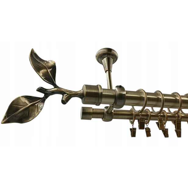 Garnýž 25+19 mm Zlato Antik 280 Větvička