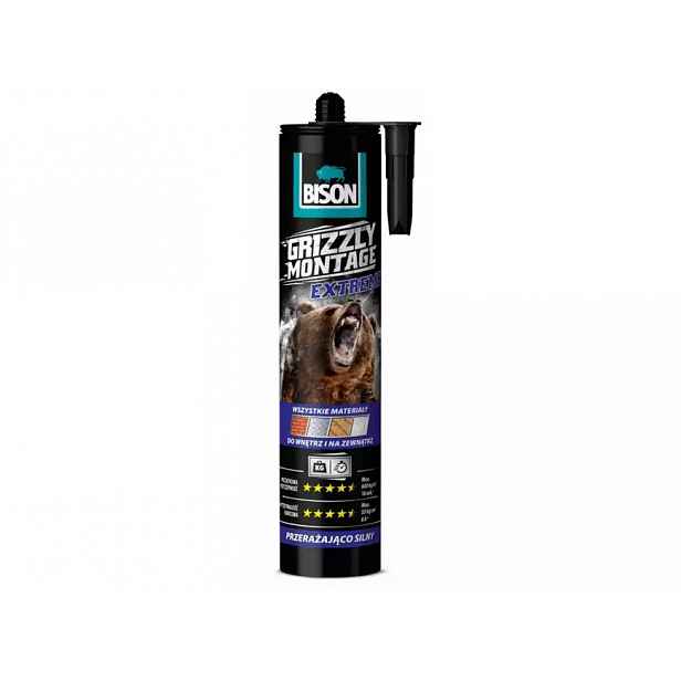 LEPIDLO BISON GRIZZLY MONTAGE EXTREME WHITE 435 g