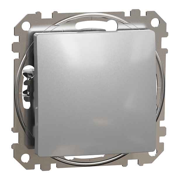 Přepínač střídavý řazení 6 Schneider Electric Sedna Design aluminium