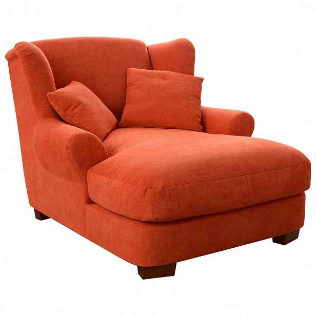 Sit & More XXL KŘESLO, textil, terracotta