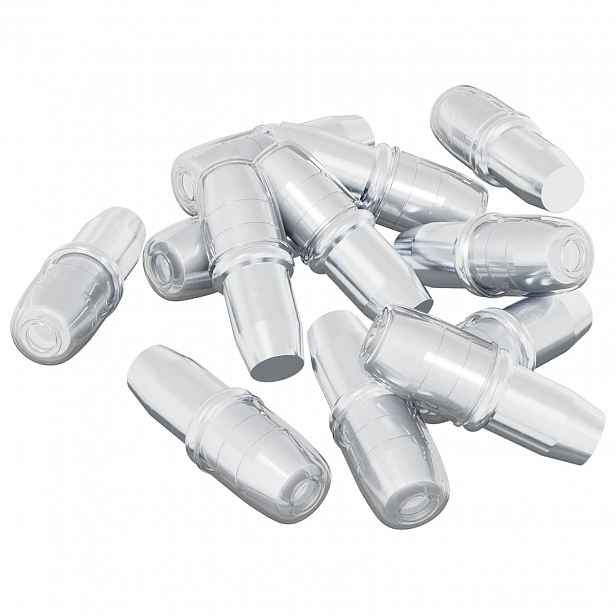vidaXL Policejní háček 7200 Stříbrná 7 x 16 mm Železo