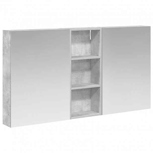 vidaXL Sada koupelnových skříněk 3 ks 130 x 14,5 x 70 cm