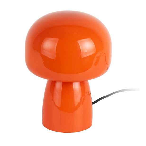 Oranžová skleněná stolní lampa (výška 20 cm) Fervor – Leitmotiv