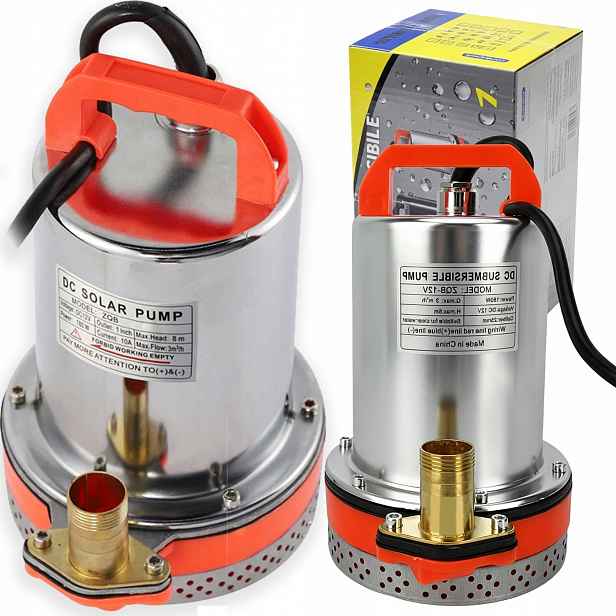 Ponorné Čerpadlo Na Špinavou Vodu DC12 V 180 W 3000 l/h Ponorné Čerpadlo