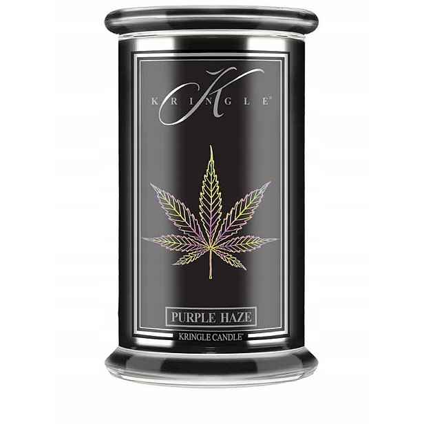 Purple Haze – Kringle Candle – velká svíčka se dvěma knoty ze série Reserve