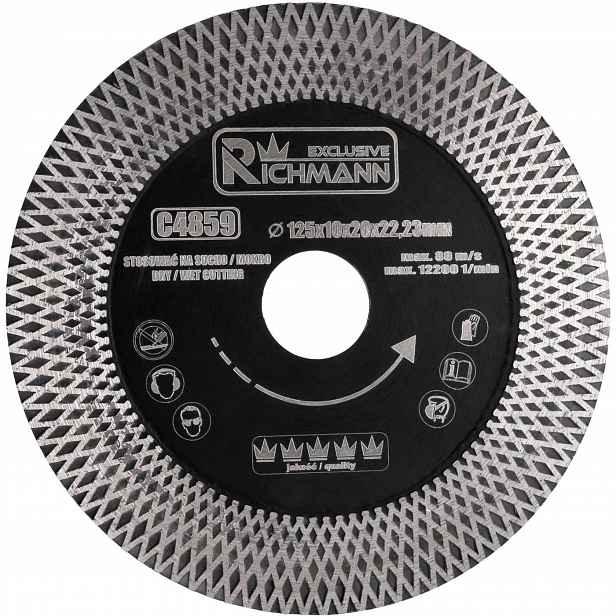 Richmann Kotouč Diam. Na Hrany 125x1,9MM C4859