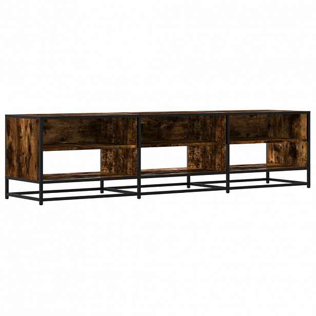 vidaXL TV skříňka kouřový dub 180 x 40 x 46 cm kompozitní dřevo