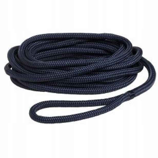 Vyvazovací lano 14 mm, 12 m, modré, 16pramenné