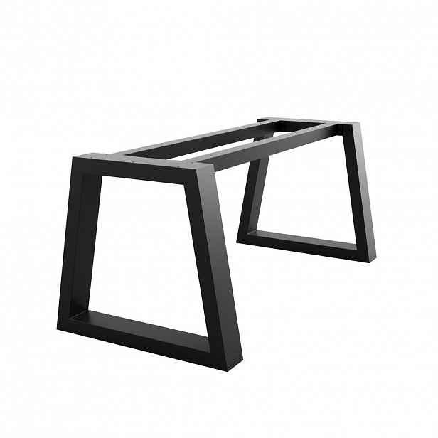 Metalo Pro KOVOVÉ NOHY KE STOLU Nemesis Extreme černá 200/80/72 cm