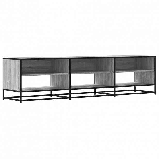 vidaXL TV skříňka šedá sonoma 180 x 40 x 46 cm kompozitní dřevo