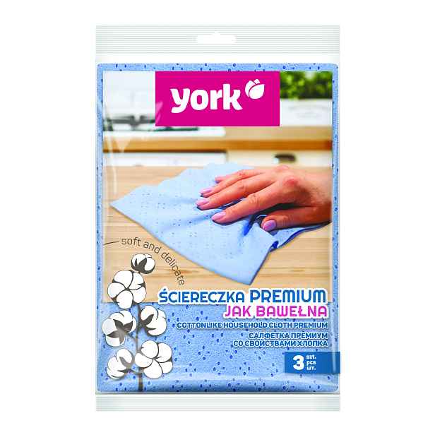 YORK Domácí utěrka PREMIUM 3 ks 35×50 cm
