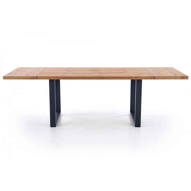 HALMAR Jídelní rozkládací stůl Press 160/250 cm dub artisan/černý