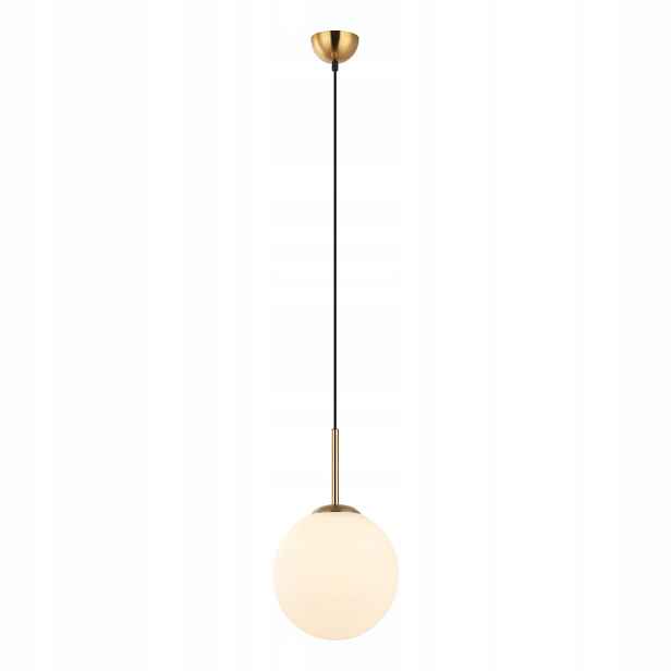 Italux Závěsná lampa Deore 1xE27 40W černobílá, antická hnědá