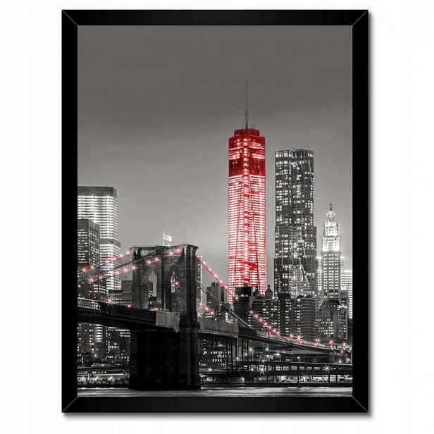 Plakáty v rámu 30x40 New York Manhattan Most