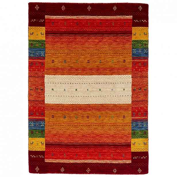 Esposa Orientální Koberec, 80/300 Cm, Vícebarevná, Červená - Orientální koberce - 004345042799