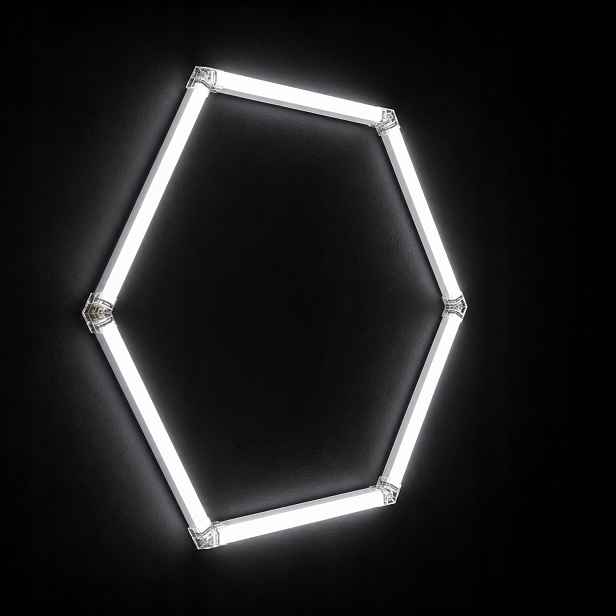 Hexagon 1 stropní svítidlo Led černá 42W 6500K 92x79 Cm jeden kus