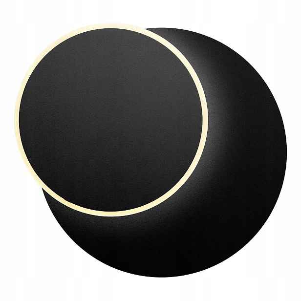 Nástěnná lampa Černá Integrovaný Led zdroj 10 W Toolight