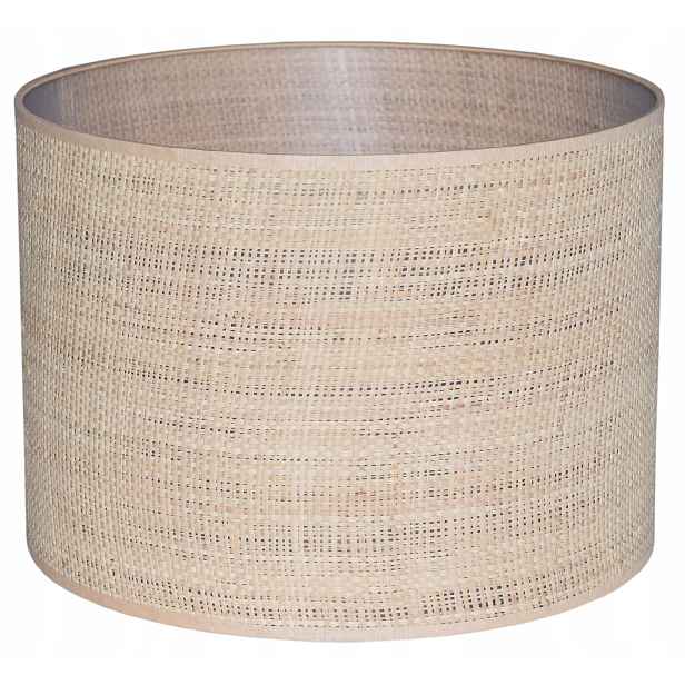 Stínidlo válec E27 ratan boho 20 cm h15 Carini