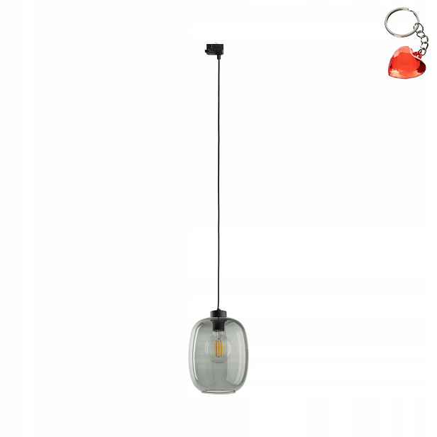 Závěsná 3-fázová kolejnicová lampa Tracer Elio Grafit 10683 Tk Lighting
