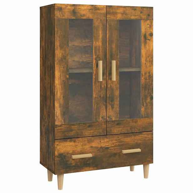 vidaXL Komoda kouřový dub 70 x 31 x 115 cm kompozitní dřevo