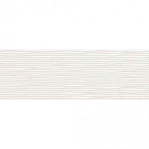Obklad Peronda Versa white waves 33x100 cm 3D VERSAWHWD