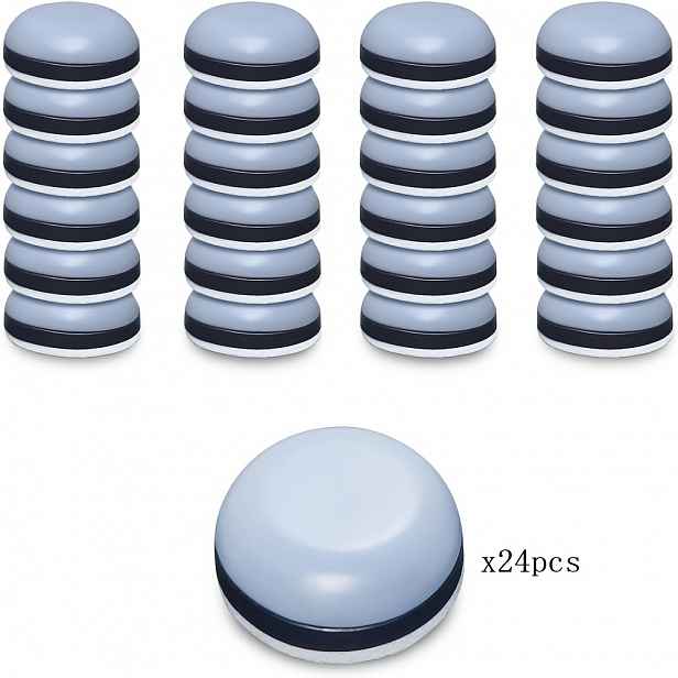 TEMU 24ks Posuvných Lišt pro Spotřebiče, 3/4 palce/20mm Malé Samolepicí Posuvy pro Spotřebiče, Vhodné pro Náročné Kuchyňské Spotřebiče, Hladké