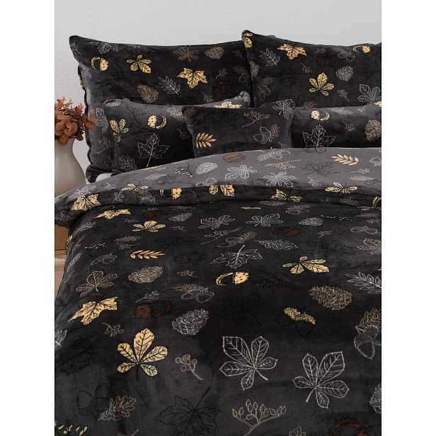 MKLuzkoviny.cz Povlečení mikroplyš Exclusive - Podzimní elegance- 140 × 200 cm - 70 x 90 cm