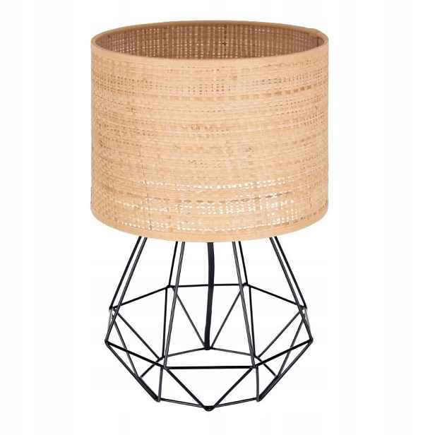 Noční Lampa Ratanová Stínidlo
