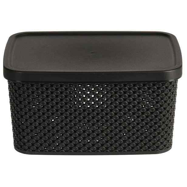 Storage Solutions Úložný koš Simple 23 cm černý