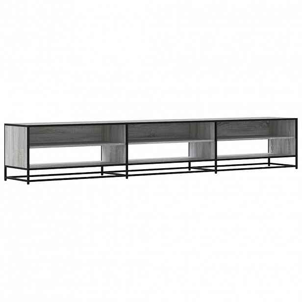 vidaXL TV skříňka šedá sonoma 270 x 40 x 46 cm kompozitní dřevo