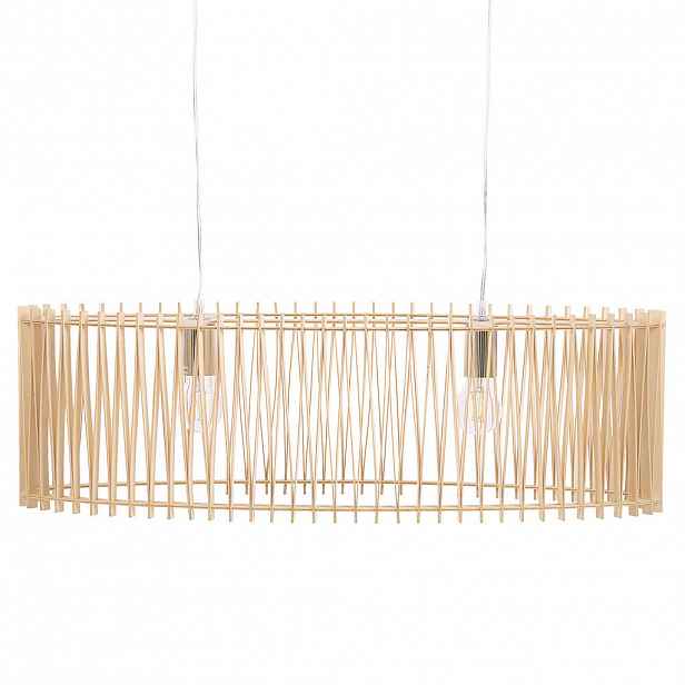 Beliani ZÁVĚSNÉ SVÍTIDLO Chari 25/80/124 cm