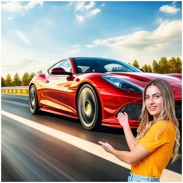 Fototapeta 3D Pro Mládež Auto Motocykl 490x260 DMSM21F