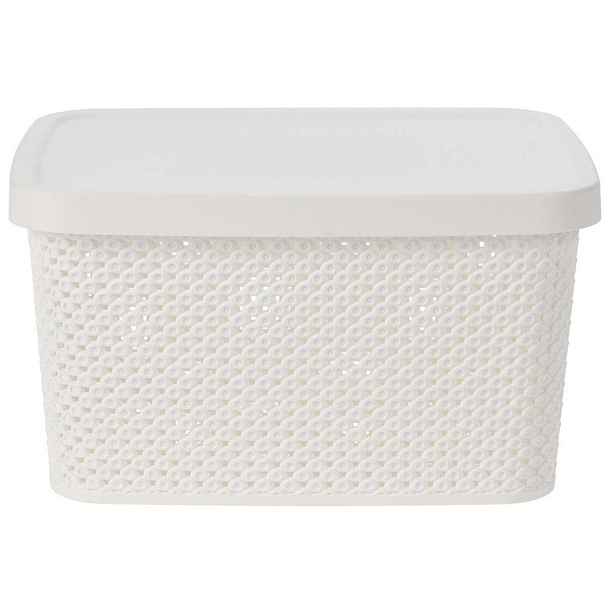 Storage Solutions Úložný koš Simple plus 27 cm bílý