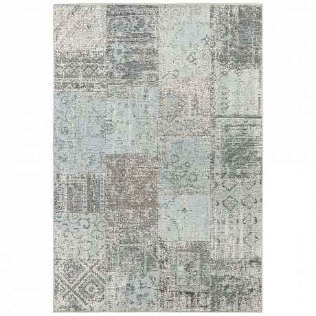 Světle modrý koberec Elle Decor Pleasure Denain, 120 x 170 cm